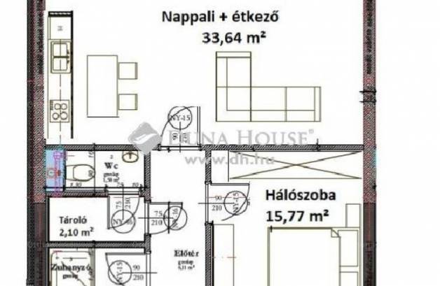 Debrecen 2 szobás lakás kiadó