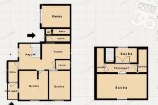 Kiskunmajsa 4+1 szobás családi ház eladó