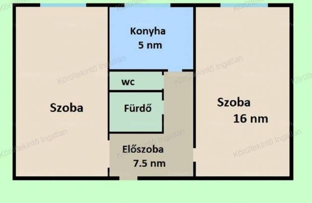 Eladó lakás, Budapest, Békásmegyer, Hímző utca, 2 szobás