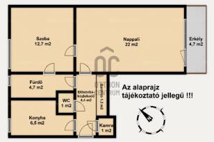 Eladó lakás, Budapest, Alsórákoson, 53 négyzetméteres