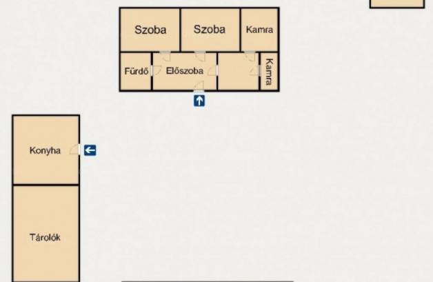 Balástyai családi ház eladó, 80 négyzetméteres