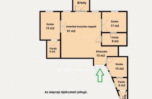Budapesti lakás eladó, Lipótváros, 4 szobás