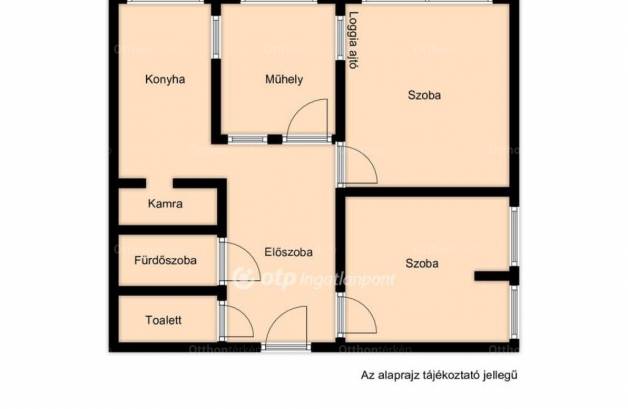 Budapesti lakás eladó, Budafok, 2+1 szobás