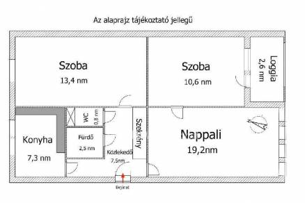 Budapest eladó lakás Csepel-Szabótelepen, 61 négyzetméteres