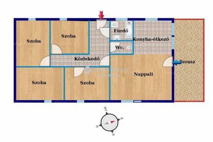 Zalaegerszegi új építésű családi ház eladó, 91 négyzetméteres, 1+4 szobás
