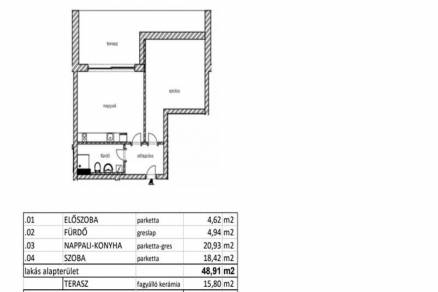 Eladó 2 szobás új építésű lakás Balatonlelle