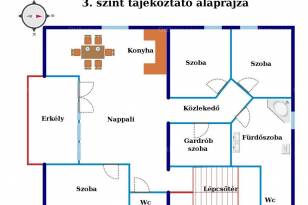 Budapesti eladó családi ház, 6 szobás, 460 négyzetméteres