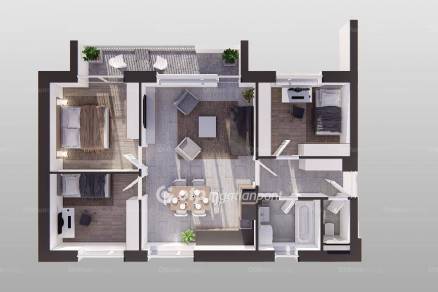 Eladó 3 szobás új építésű lakás, Nagytétényen, Budapest