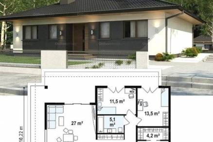 Kajászó eladó új építésű családi ház
