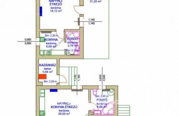 Tiszafüredi eladó családi ház, 4 szobás, 137 négyzetméteres