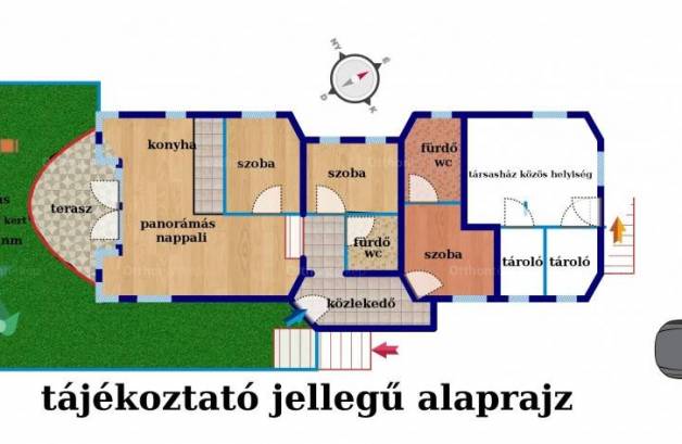 Új Építésű eladó lakás, Budapest, Hosszúréten, 109 négyzetméteres