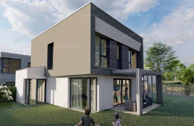 Budapest 4 szobás új építésű családi ház eladó, Rákosligeten