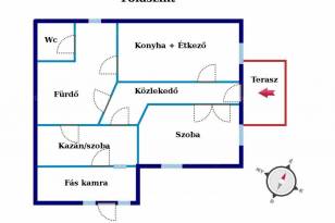 Családi ház eladó Tahitótfalu, 140 négyzetméteres