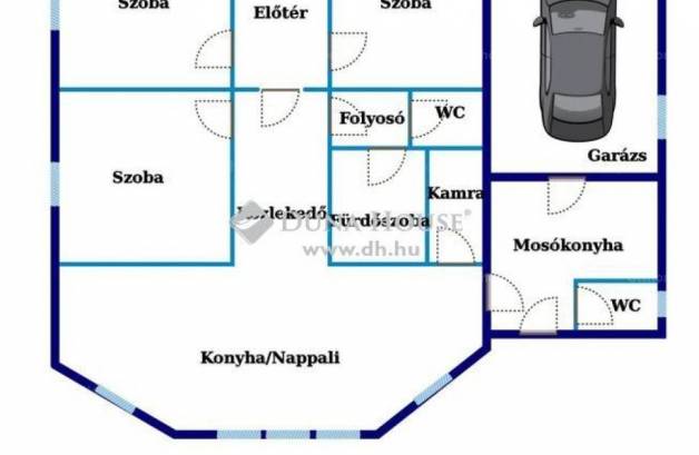 Családi ház eladó Dusnok, 158 négyzetméteres