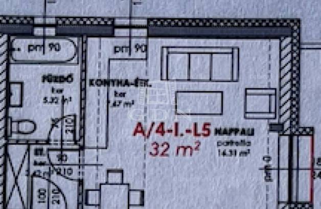 Eladó lakás Komárom, 1 szobás, új építésű