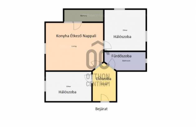 Eladó 3 szobás lakás Zalacsány