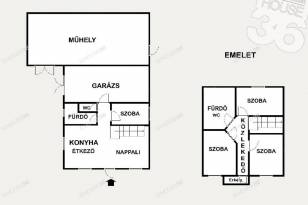 Kecskeméti családi ház eladó a Lugas soron, 140 négyzetméteres