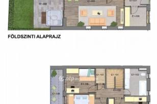 Eladó új építésű lakás, Budapest, Soroksár-Újtelep, Víziboglárka utca, 2+3 szobás