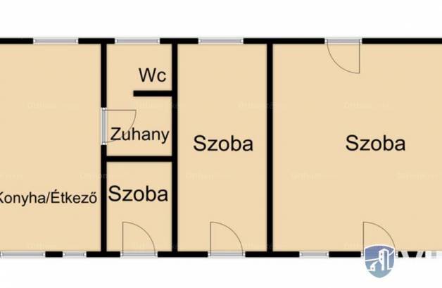 Somoskőújfalui családi ház eladó, 70 négyzetméteres, 2+1 szobás
