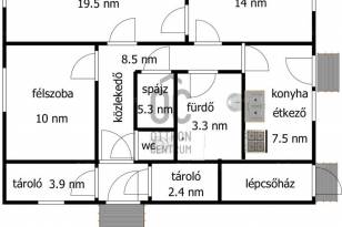 Eladó 3 szobás lakás Fényeslitke