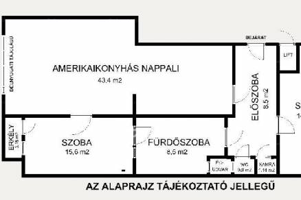 Budapest eladó lakás Kelenföldön a Bartók Béla úton, 93 négyzetméteres