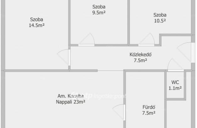 Eladó lakás Sopron, 2+2 szobás
