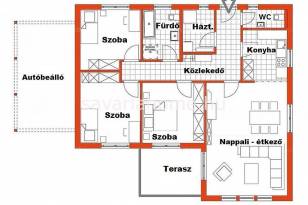 Gencsapáti eladó családi ház, 3 szobás, 70 négyzetméteres