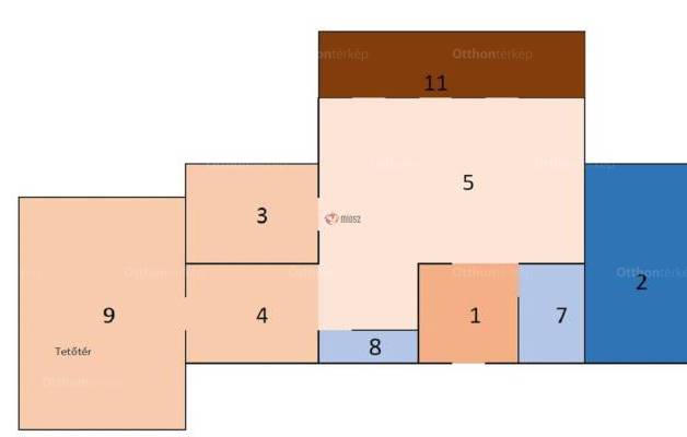 Dunakeszi lakás kiadó, 120 négyzetméteres, 3+2 szobás