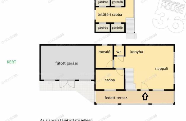 Eladó családi ház Fülöpjakab, 3 szobás