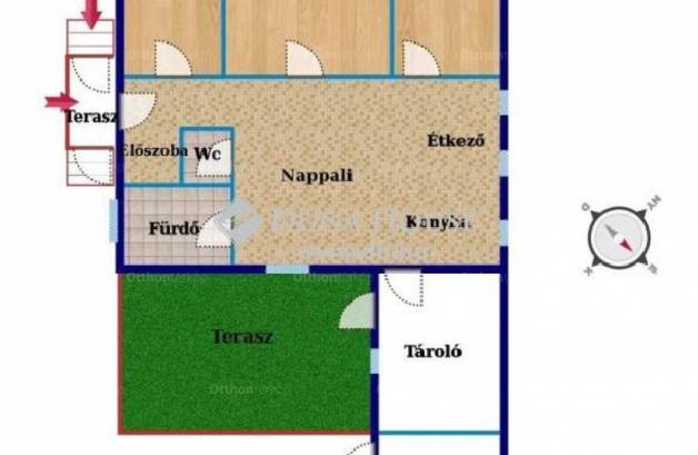 Lepsényi családi ház eladó, 84 négyzetméteres, 3 szobás