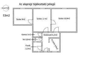 Eladó lakás, Budapest, Felsőrákoson, 53 négyzetméteres