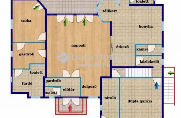 Siófoki eladó családi ház, 6 szobás, 290 négyzetméteres