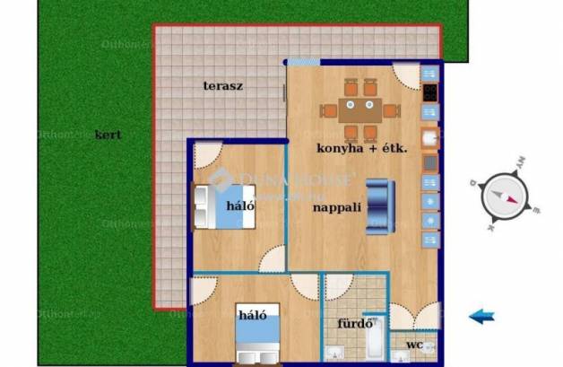 Balatonboglár 3 szobás új építésű lakás eladó