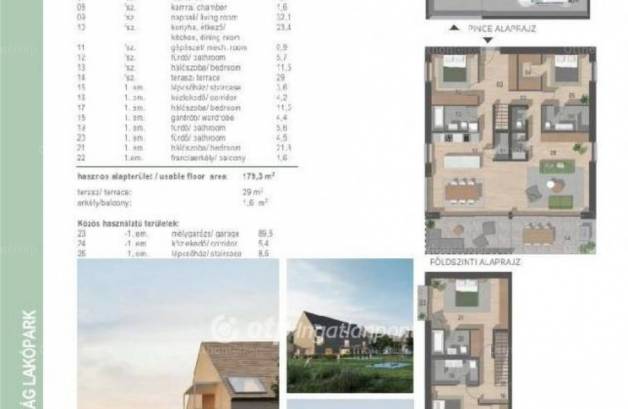 Balatonfüred új építésű lakás eladó, 5+1 szobás