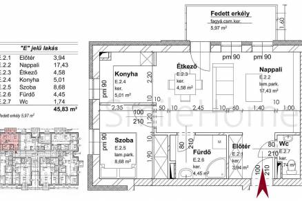 Eladó 2 szobás új építésű lakás Szombathely