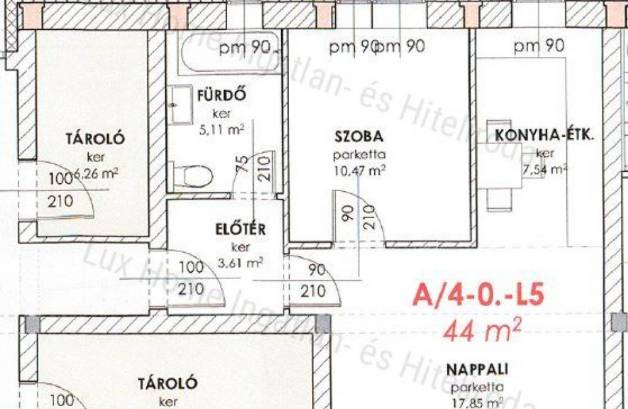 Eladó 1 szobás lakás Komárom