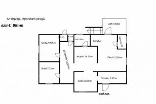 Táborfalvai eladó családi ház, 5 szobás, 161 négyzetméteres