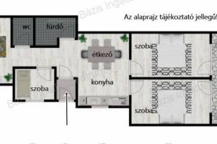 Szekszárdi új építésű lakás eladó, 105 négyzetméteres, 3+1 szobás
