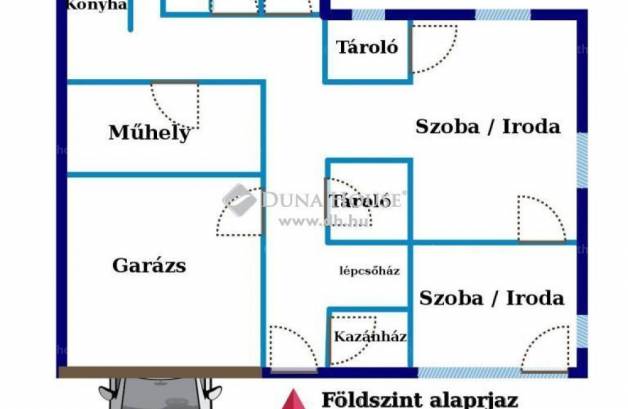 Budapest eladó családi ház, Baross Gábor-telep, IV. utca, 420 négyzetméteres