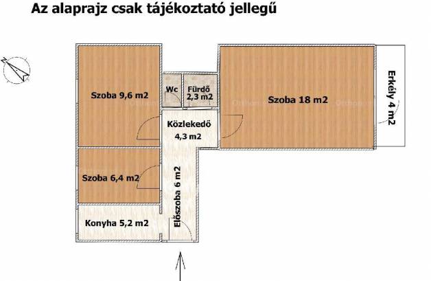 Budapest lakás eladó, Bókaytelepen, 1+2 szobás