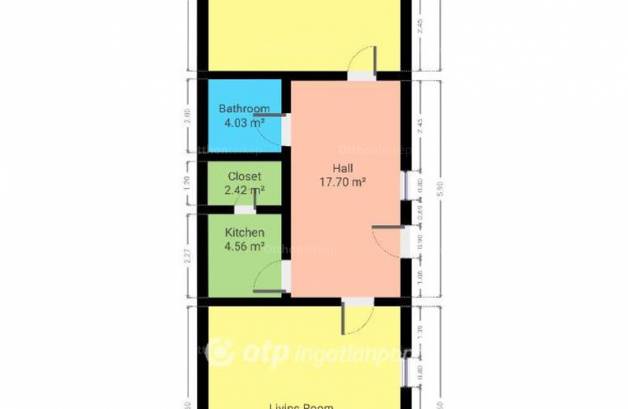 Családi ház eladó Egyházashetye, 85 négyzetméteres