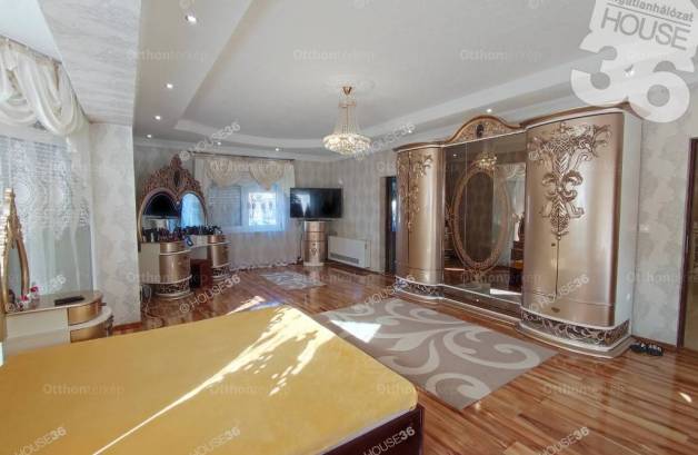 Szolnoki családi ház eladó, 510 négyzetméteres, 7 szobás