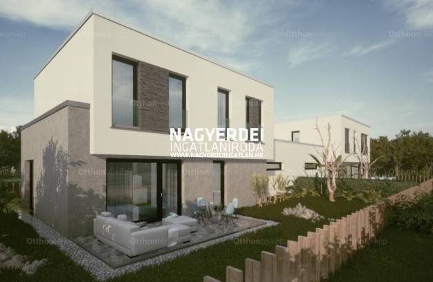 Debrecen új építésű ikerház eladó, 5 szobás