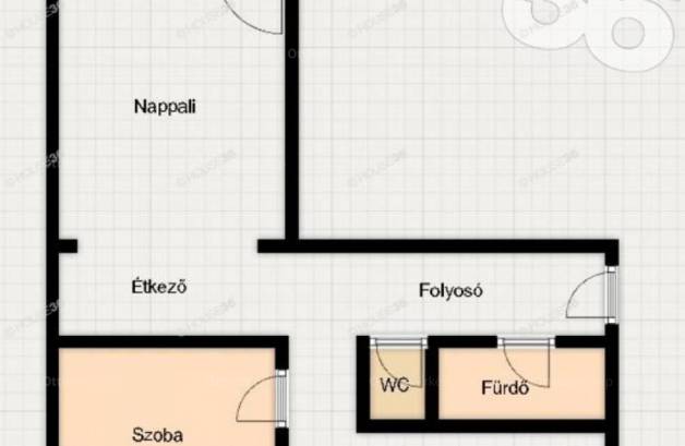 Csongrádi eladó lakás, 2 szobás, 53 négyzetméteres