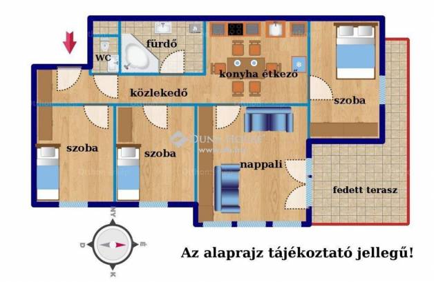 Eladó lakás, Veszprém, 4 szobás