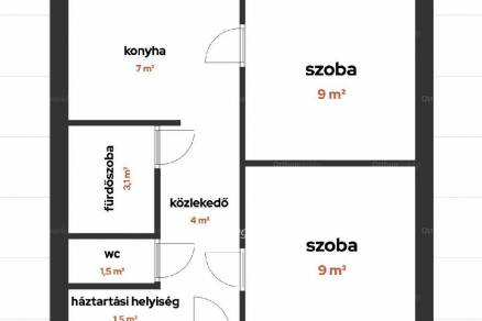 Debrecen 2 szobás lakás eladó