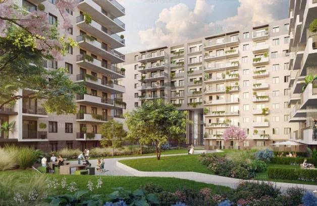 Budapesti új építésű eladó lakás, Ferencvárosi rehabilitációs terület, 1 szobás