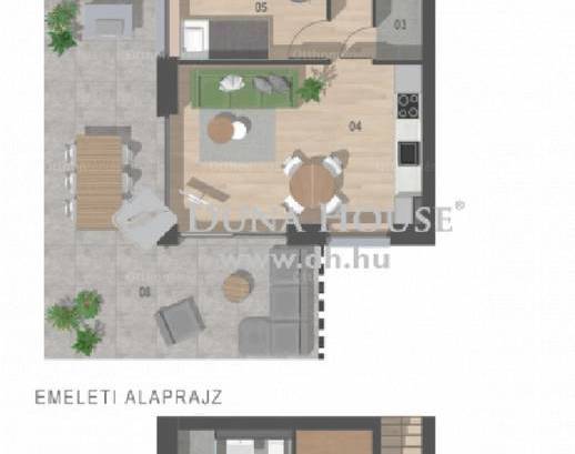 Balatonfüred új építésű, 4 szobás