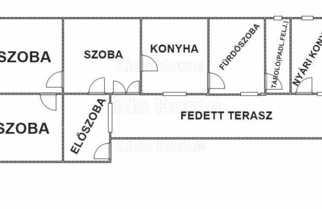 Zalavári eladó családi ház, 3 szobás, 88 négyzetméteres