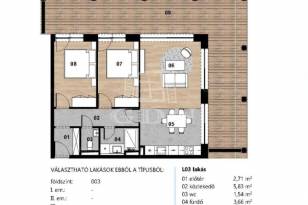 Eladó 3 szobás új építésű lakás Balatonmáriafürdő az Ady Endre utcában